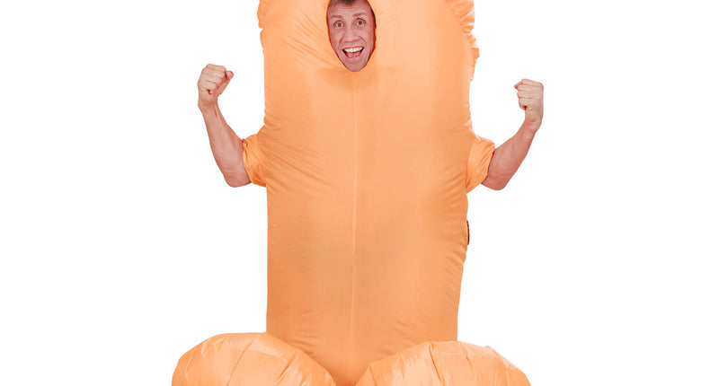 Widmann SRL Opblaasbaar piemel kostuum