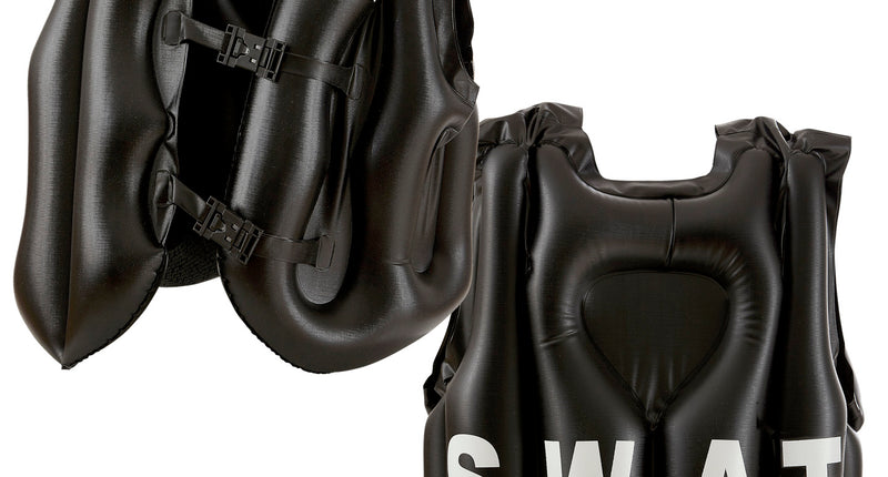 Widmann SRL Opblaasbaar swat vest volwassenen