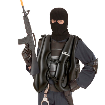 Widmann SRL Opblaasbaar swat vest volwassenen