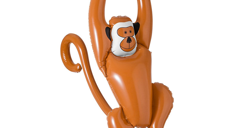 Widmann SRL Opblaasbare aap dansend Tim