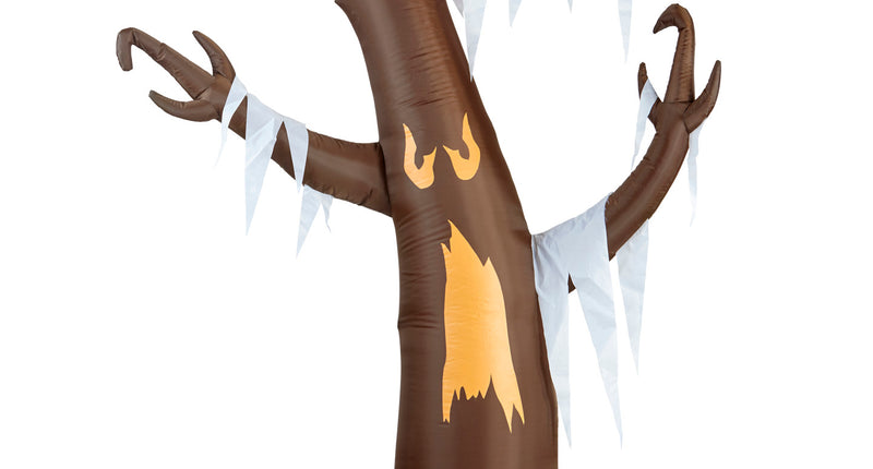 Widmann SRL Opblaasbare boom bezeten door duivel