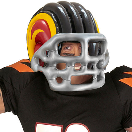Widmann SRL Opblaasbare football player helm