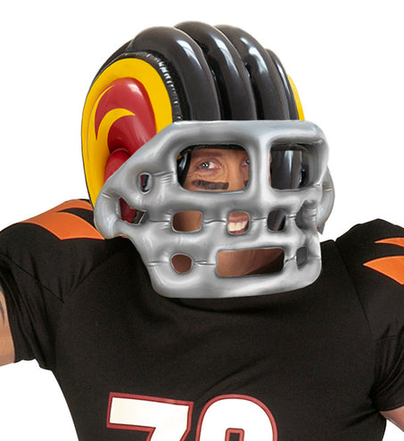 Widmann SRL Opblaasbare football player helm