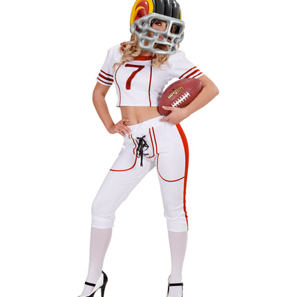 Widmann SRL Opblaasbare football player helm