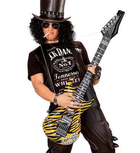 Widmann SRL Opblaasbare gitaar tijgerprint