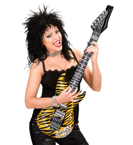 Widmann SRL Opblaasbare gitaar tijgerprint