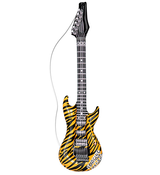 Widmann SRL Opblaasbare gitaar tijgerprint