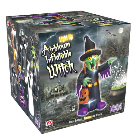 Widmann SRL Opblaasbare heks 122cm