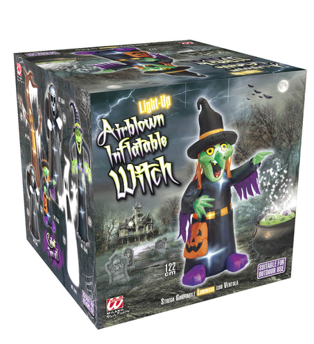 Widmann SRL Opblaasbare heks 122cm