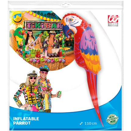 Widmann SRL Opblaasbare papegaai