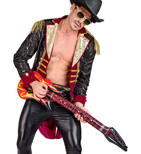 Widmann SRL Opblaasbare rockstar gitaar