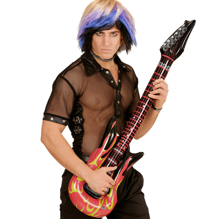 Widmann SRL Opblaasbare rockstar gitaar