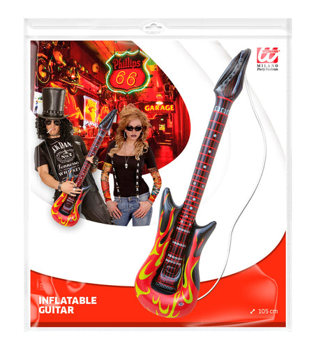 Widmann SRL Opblaasbare rockstar gitaar