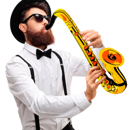Widmann SRL Opblaasbare saxofoon geel