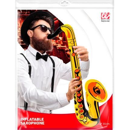 Widmann SRL Opblaasbare saxofoon geel