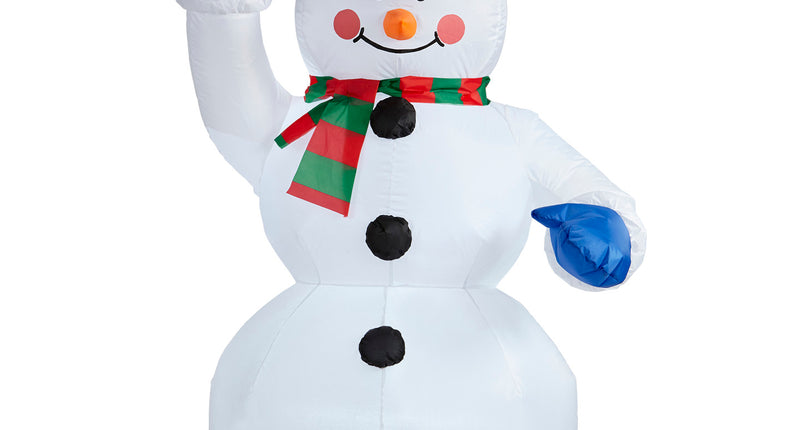 Widmann SRL Opblaasbare sneeuwpop 150cm