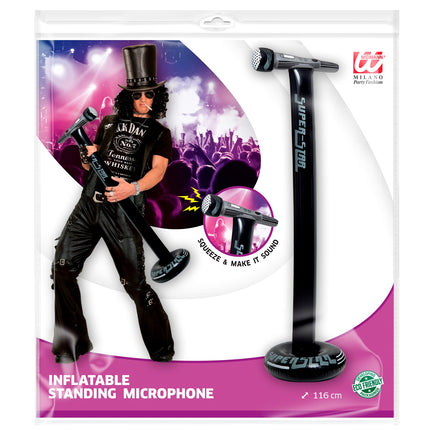 Widmann SRL Opblaasbare staande microfoon