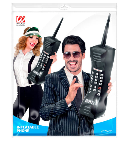 Widmann SRL Opblaasbare telefoon 77cm
