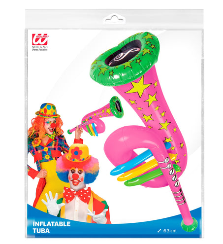 Widmann SRL Opblaasbare tuba Chris roze