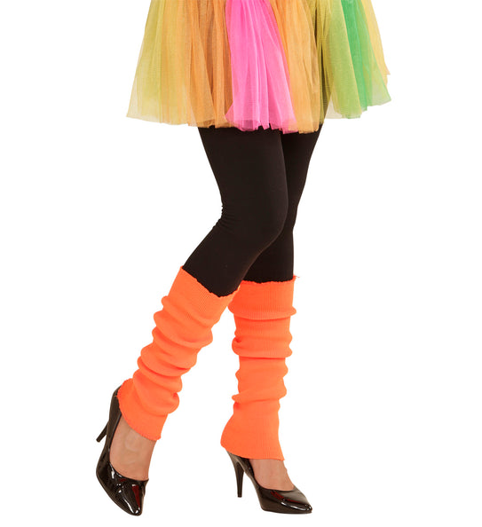 Widmann SRL Oranje beenwarmers neon