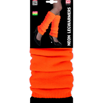 Widmann SRL Oranje beenwarmers neon