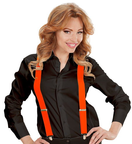 Widmann SRL Oranje bretels luxe