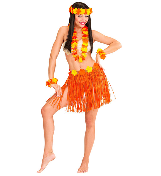 Widmann SRL Oranje Hawaii set WK