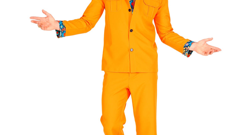 Widmann SRL Oranje kostuum jaren 70