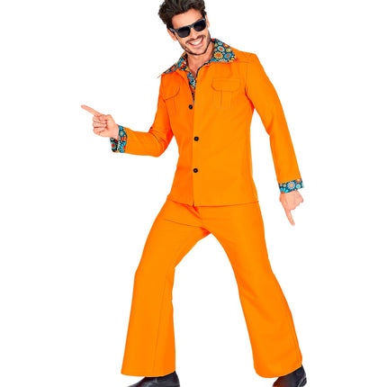 Widmann SRL Oranje kostuum jaren 70