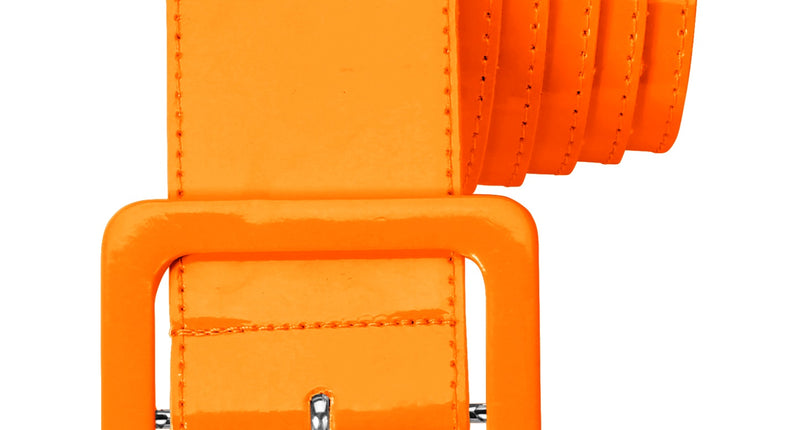 Widmann SRL Oranje neon riem in vinyl