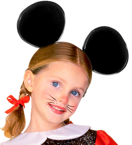 Widmann SRL Oren muis Mickey zwart op hoofdband