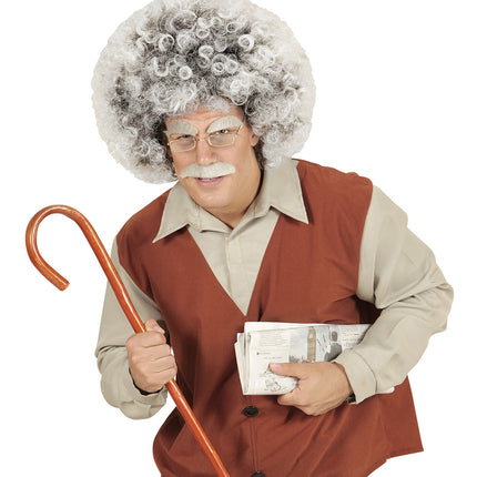 Widmann SRL Oude man of Einstein pruik