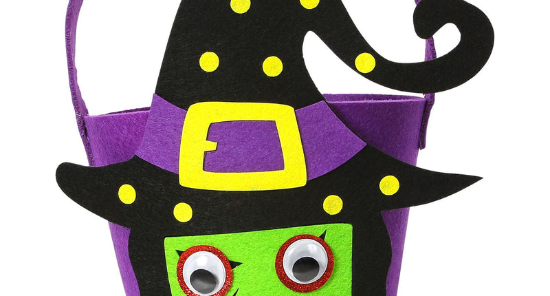 Widmann SRL Paars heksen snoeptasje halloween