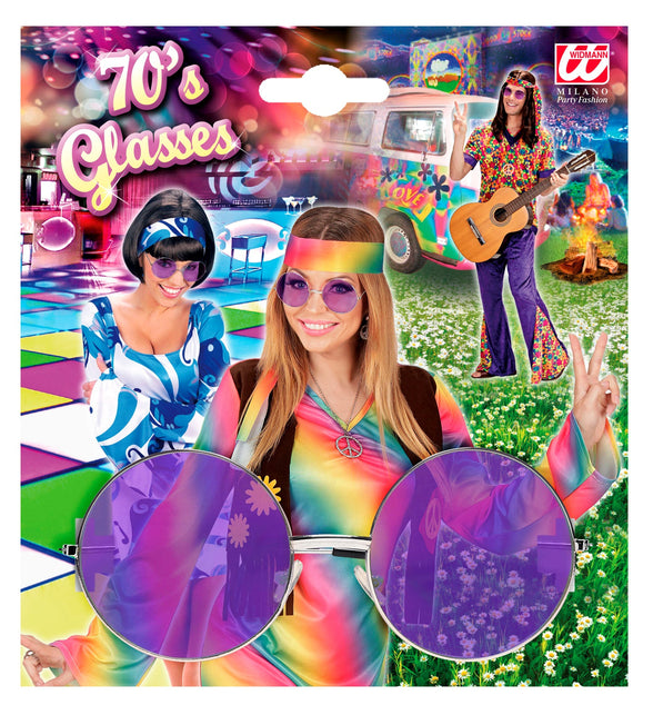 Widmann SRL Paarse bril jaren 70