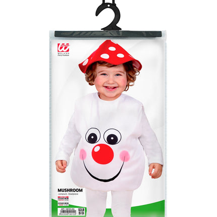 Widmann SRL Paddenstoel kostuum kinderen