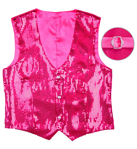 Widmann SRL Pailletten gilet vestje roze