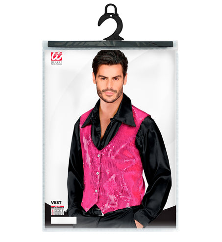 Widmann SRL Pailletten gilet vestje roze