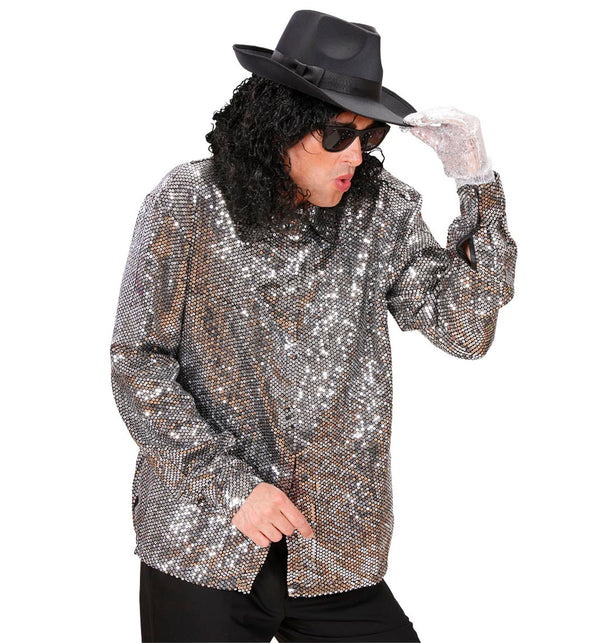 Widmann SRL Pailletten handschoen deluxe met pailletten