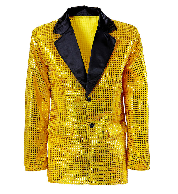 Widmann SRL Pailletten jas goud heren