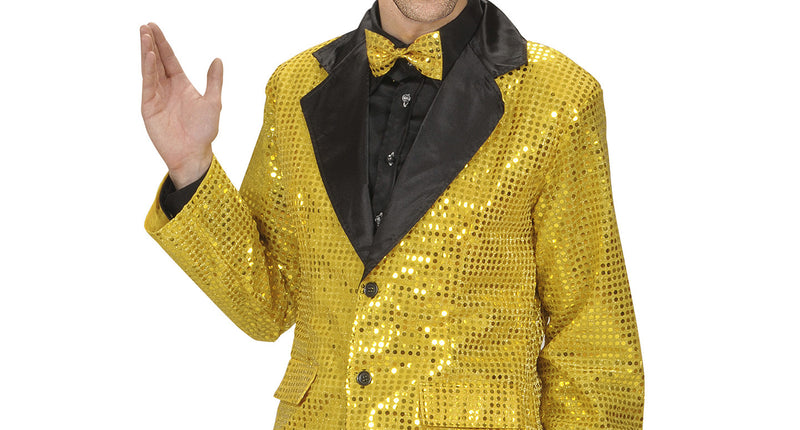 Widmann SRL Pailletten jas goud heren