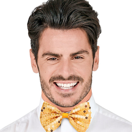 Widmann SRL Pailletten strik goud