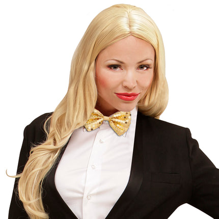 Widmann SRL Pailletten strik goud