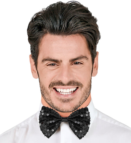 Widmann SRL Pailletten strik zwart