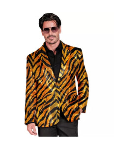 Widmann SRL Paillettencolbert tijger