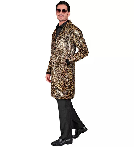 Widmann SRL Paillettenjas luipaard Leo