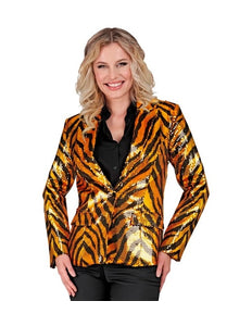 Widmann SRL Paillettenjas tijger