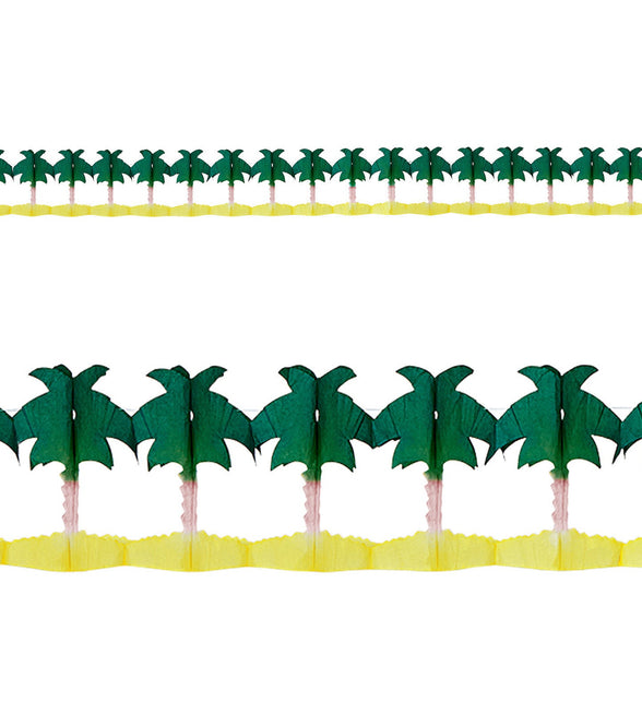 Widmann SRL Palmboom slingers als decoratie