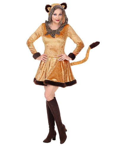 Widmann SRL Panter jurkje bruin voor dames