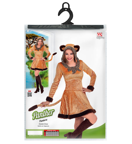 Widmann SRL Panter jurkje bruin voor dames