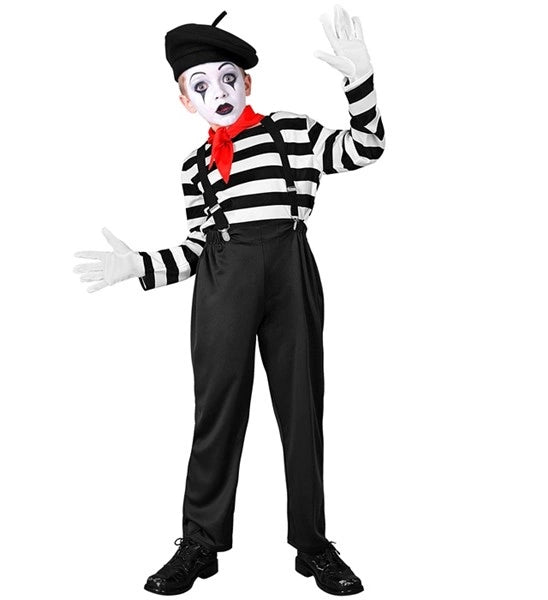 Widmann SRL Pantomime jongen kostuum Niels kind